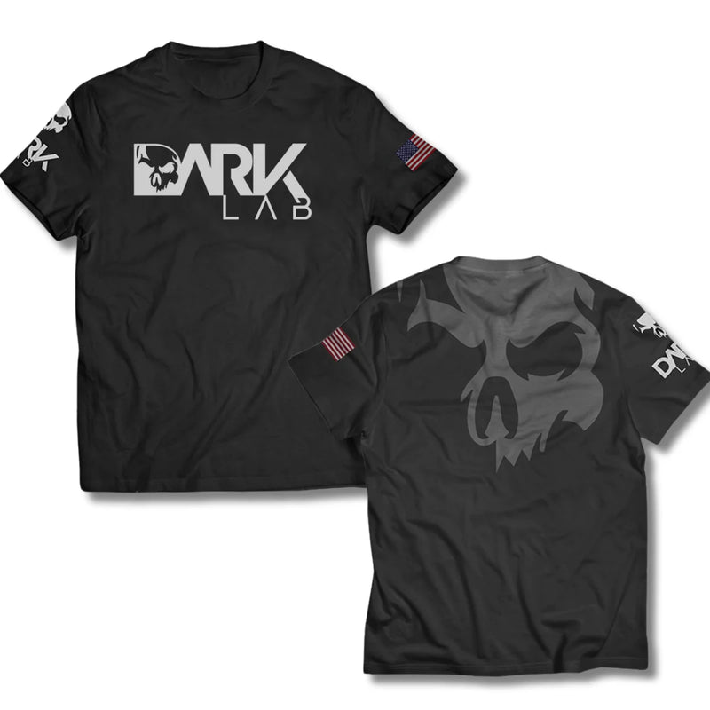 Camiseta Treino Preta DRY-FIT Dark Lab